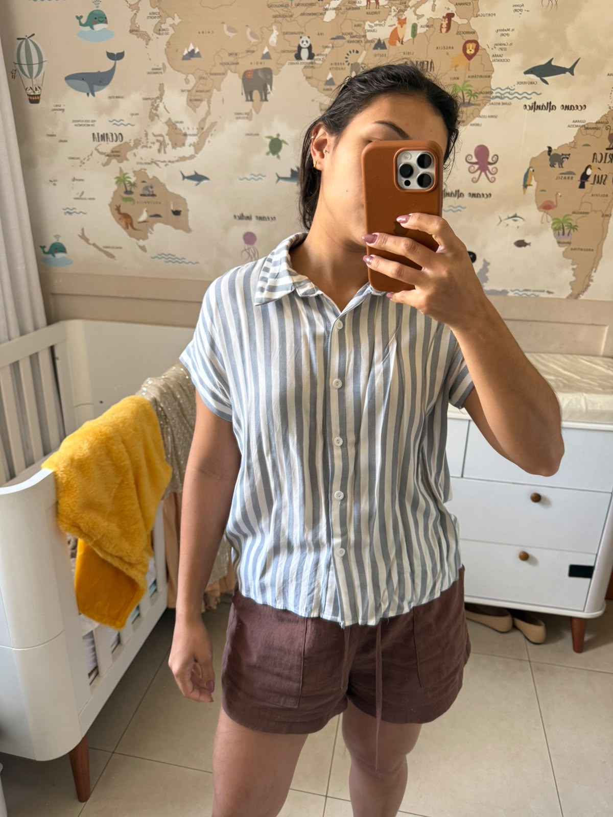 Camisa listrada SHEIN viscose — foto 1