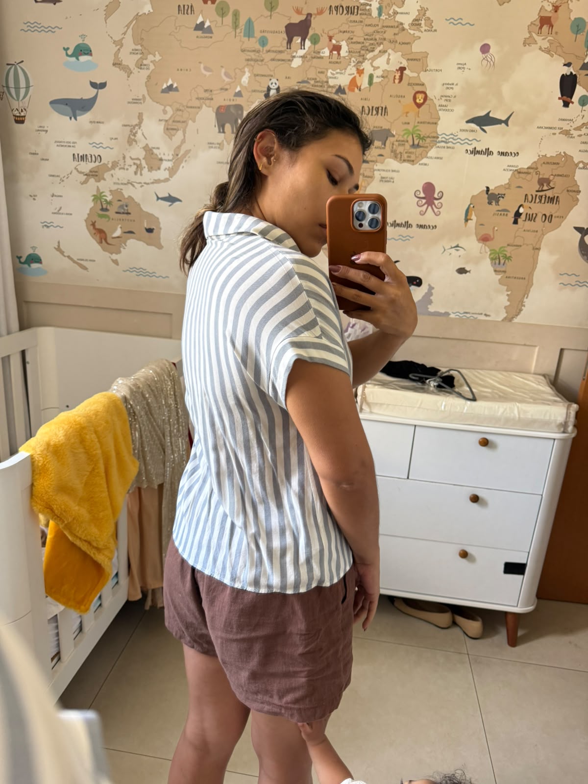 Camisa listrada SHEIN viscose — foto 2