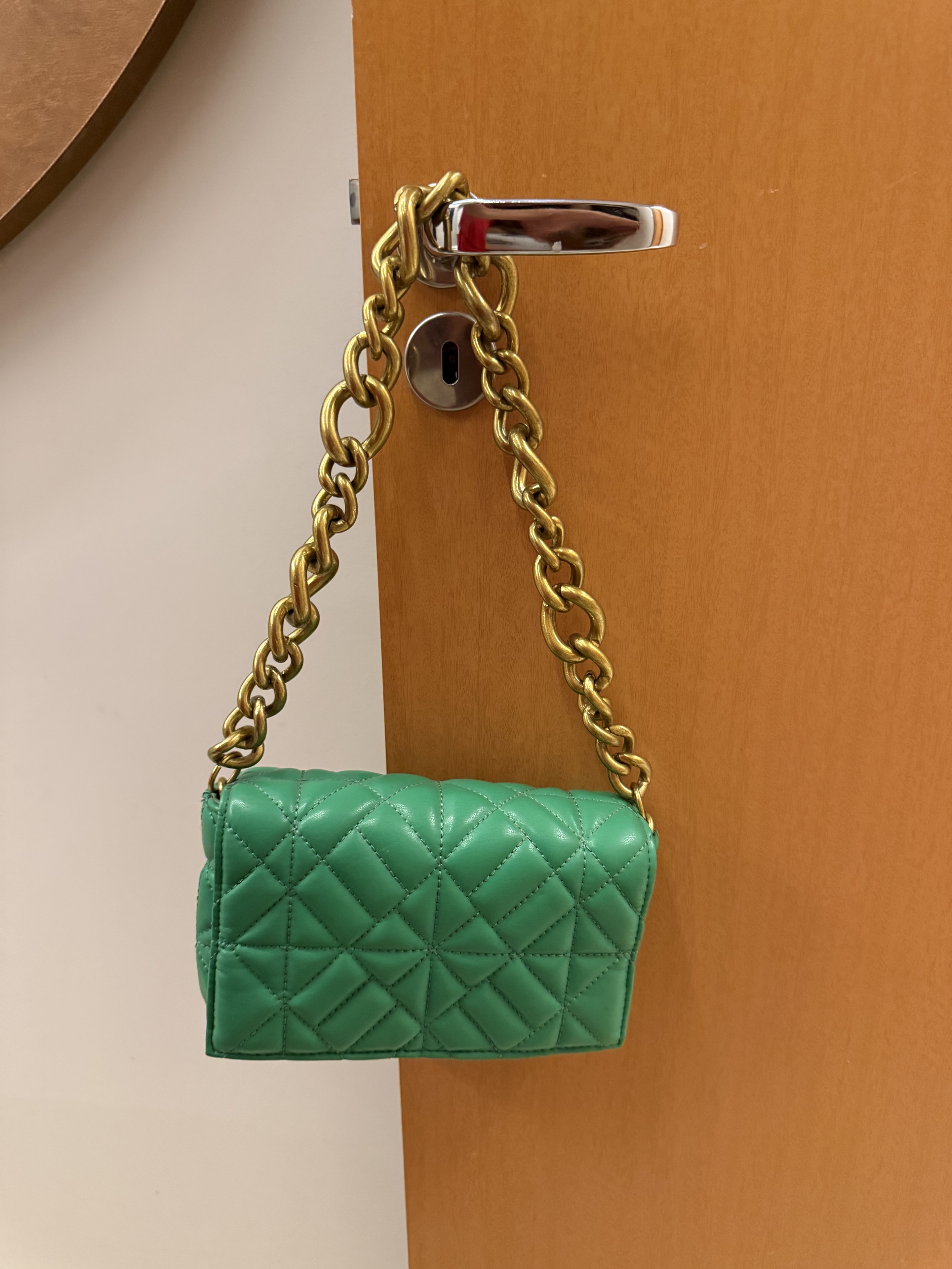 Bolsa verde ZARA — foto 3