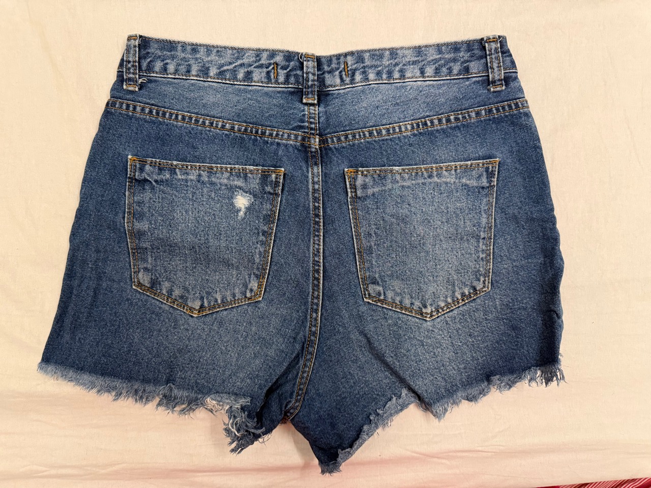 Short jeans azul destroyed — foto 1