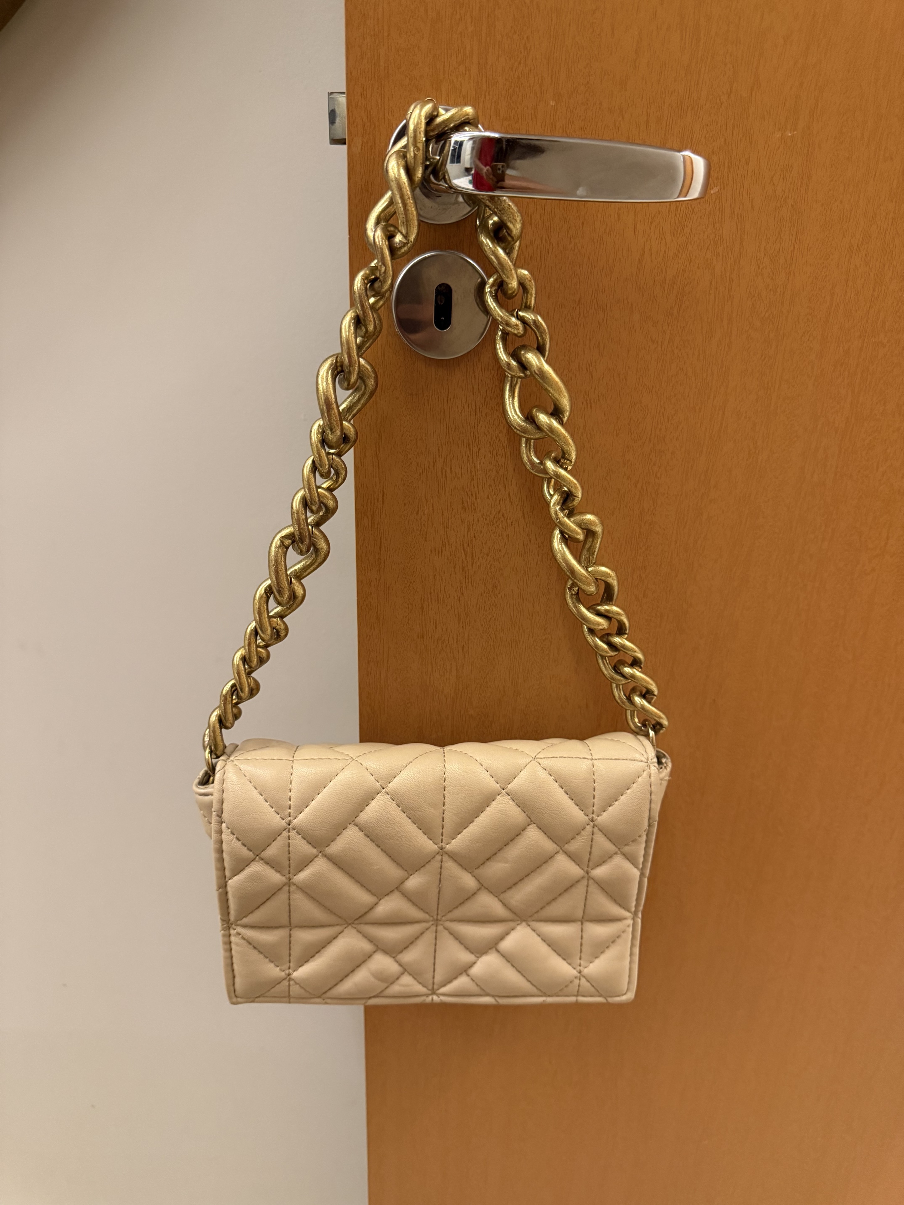 Bolsa bege ZARA — foto 3