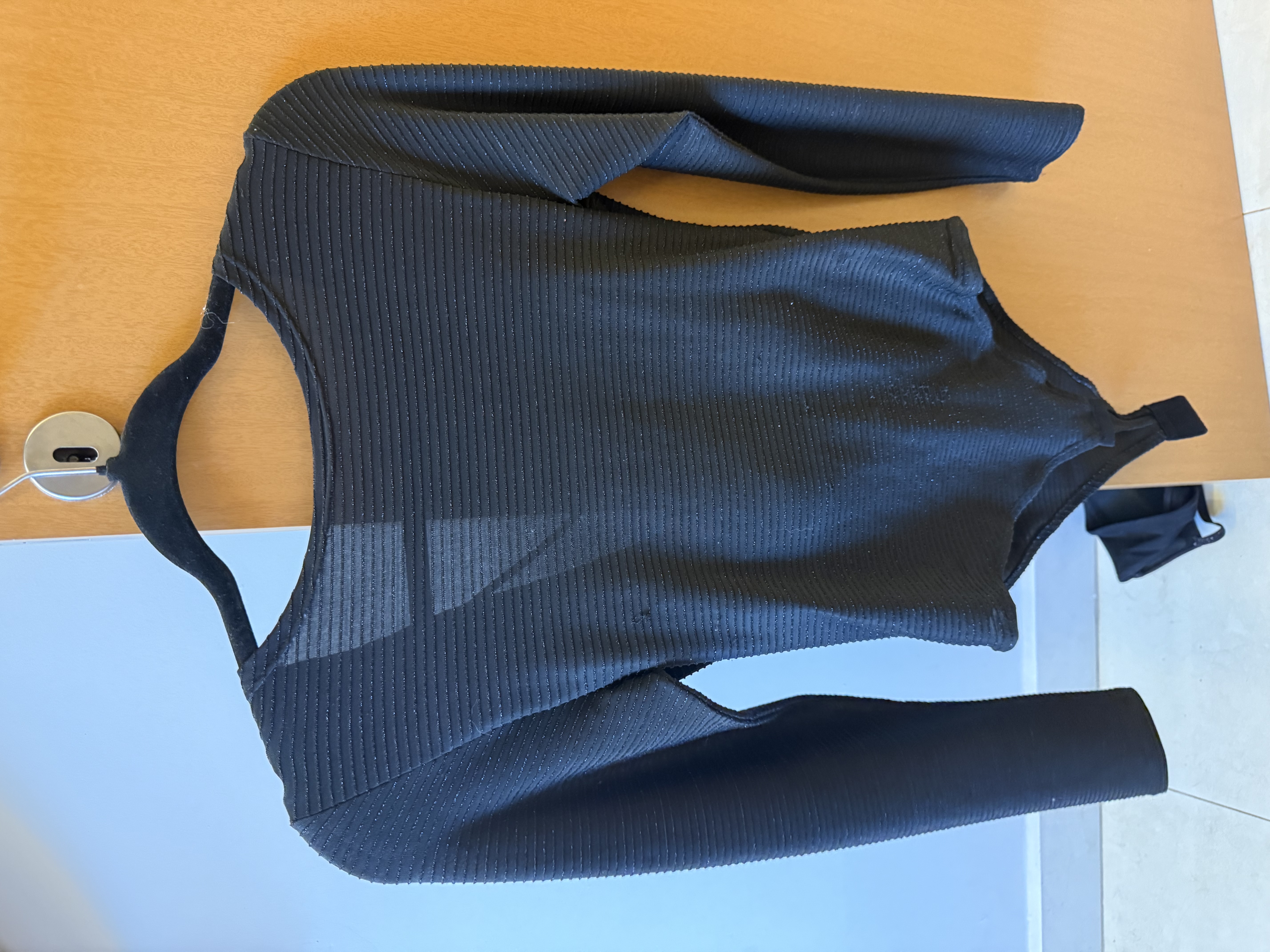 Body lurex com decote nas costas — foto 1