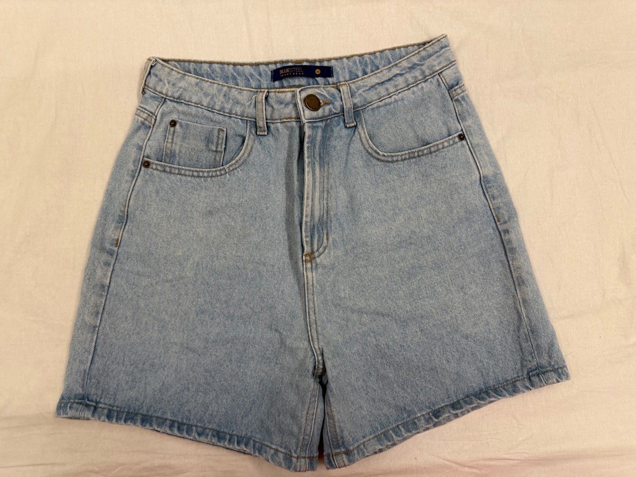 Short jeans azul-claro — foto 2