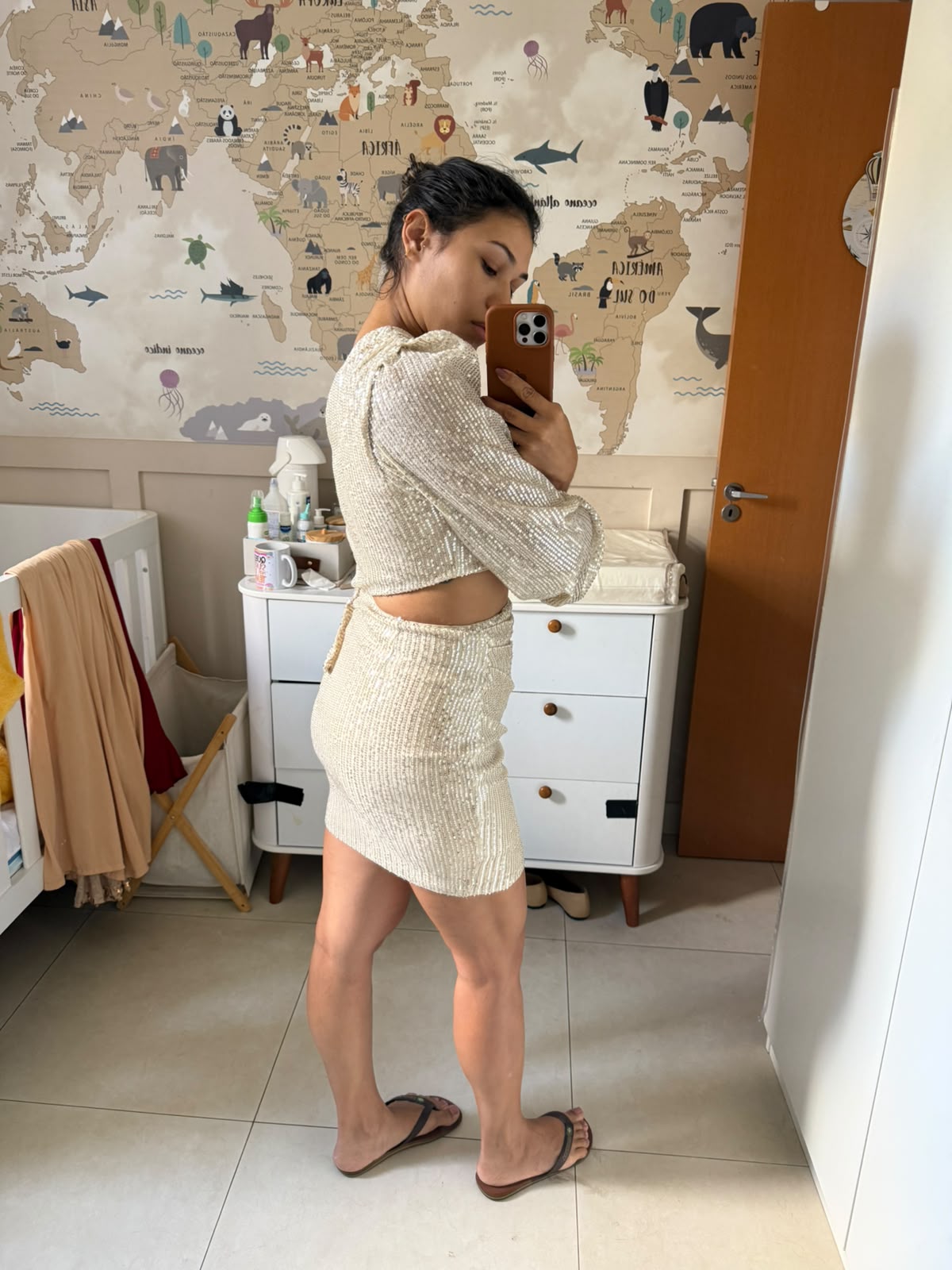 Vestido de lantejoulas SHEIN Réveillon — foto 3