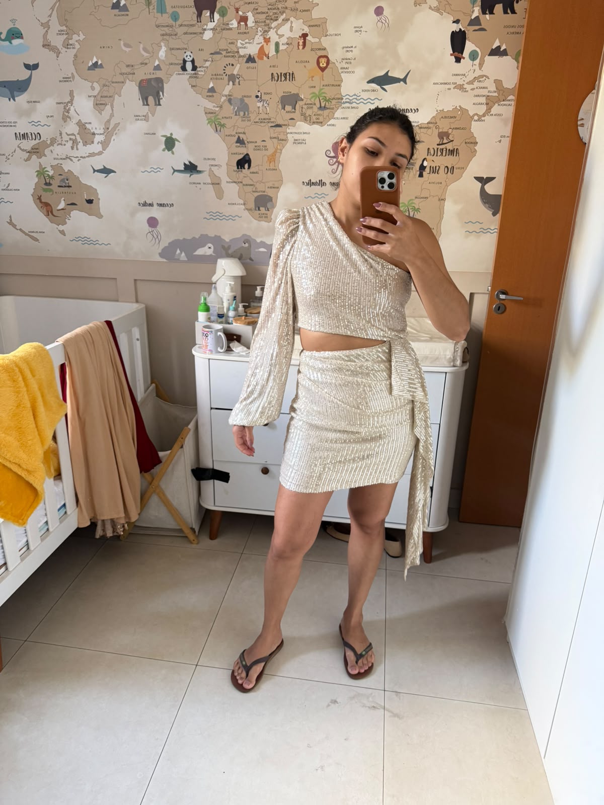 Vestido de lantejoulas SHEIN Réveillon — foto 4