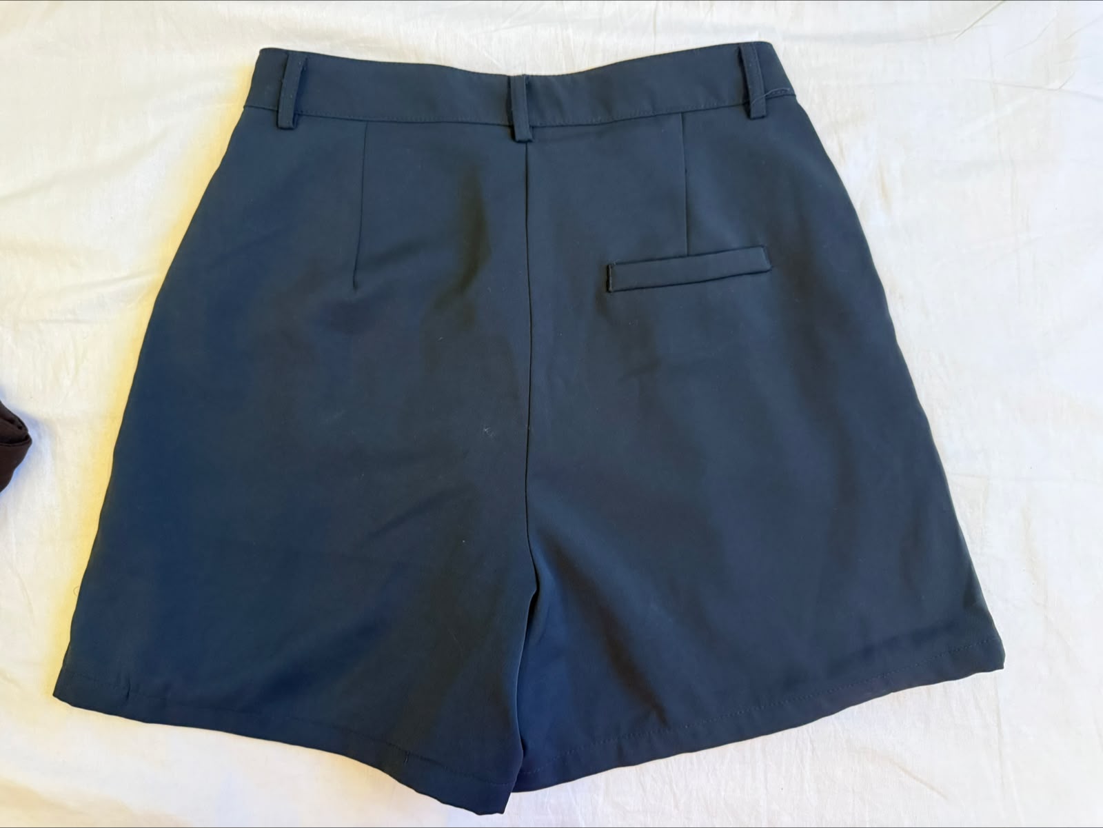 Short alfaiataria azul marinho Dazy — foto 2